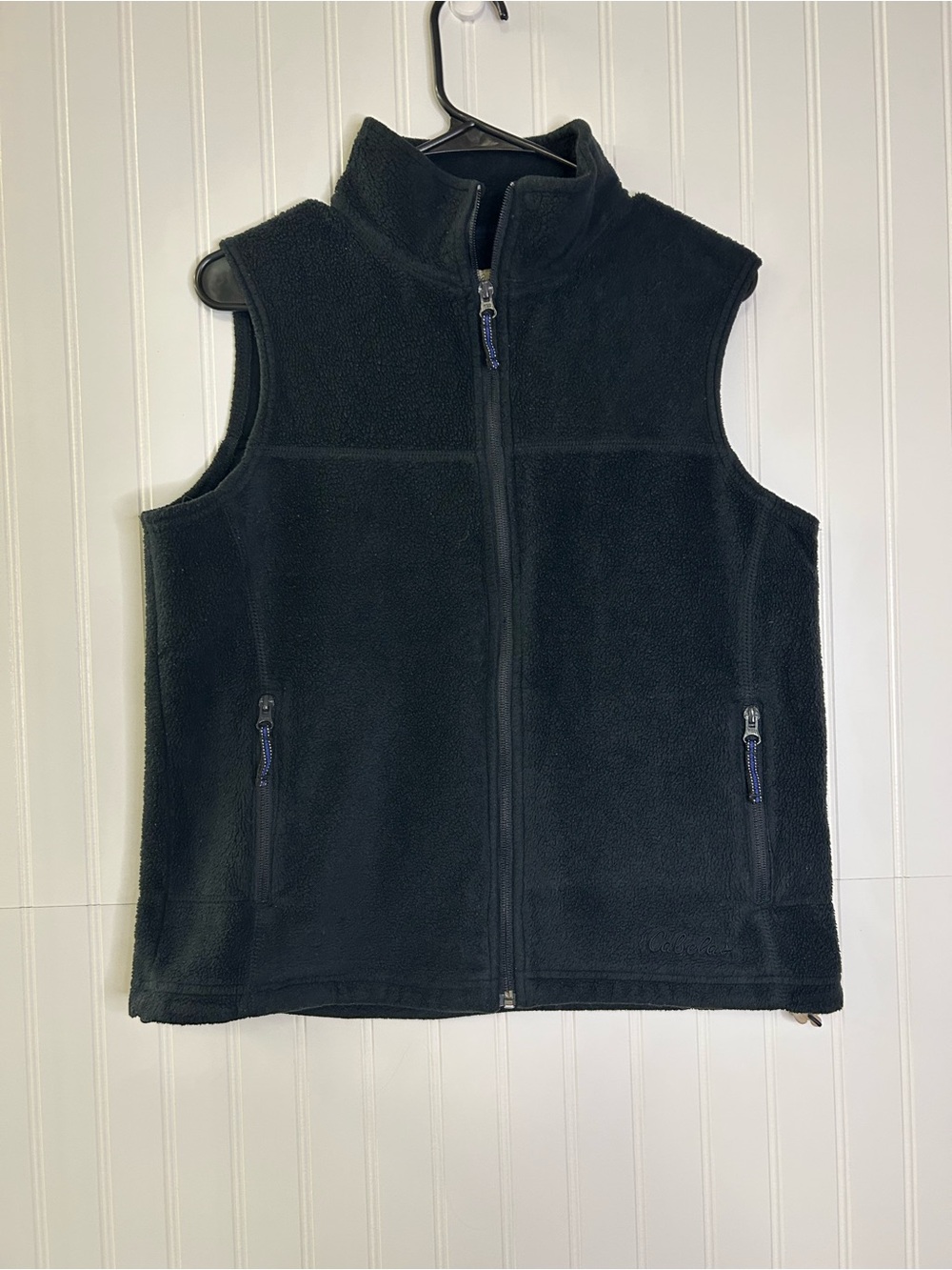 Cabela's Women's Fleece Zipped Sweater Vest Size Large